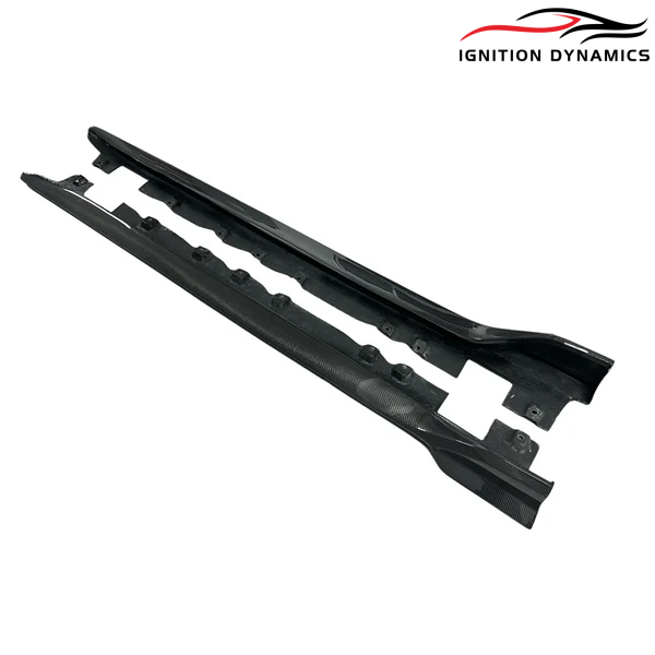 Carbon Fiber Toyota GR Supra A90/A91 AD Style V1 Side Skirts