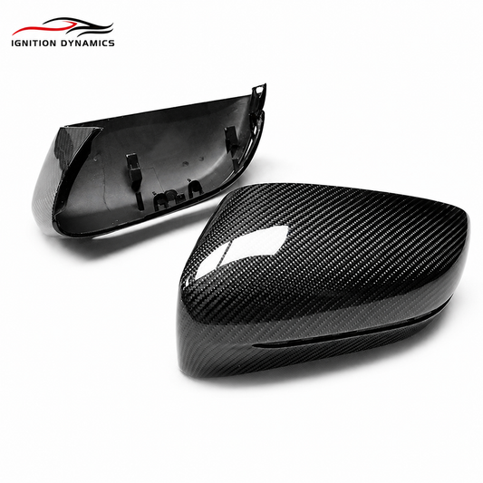Carbon Fiber OEM Style Mirror Caps for G Chassis
