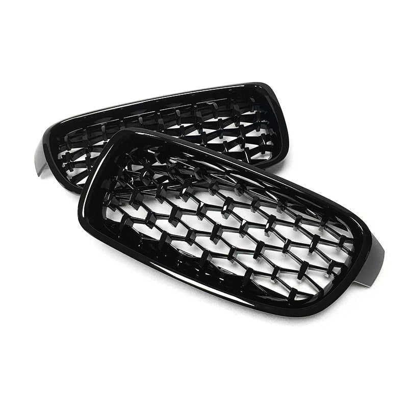 ABS Gloss Black Diamond Style Grille for F30 / F31 / F35 / F32 / F36 / F80 / F82 BMW 3 Series 4 Series M3 M4