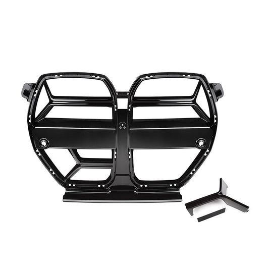 CSL Style ABS Plastic Gloss Black Grille for G80 / G82 / G83 BMW M3 / M4