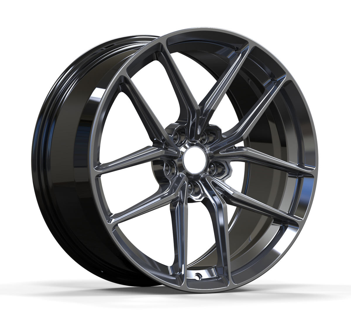 Hyper Black Custom Forged Wheels Available in Any Style Finishes & Specs A Set of 4