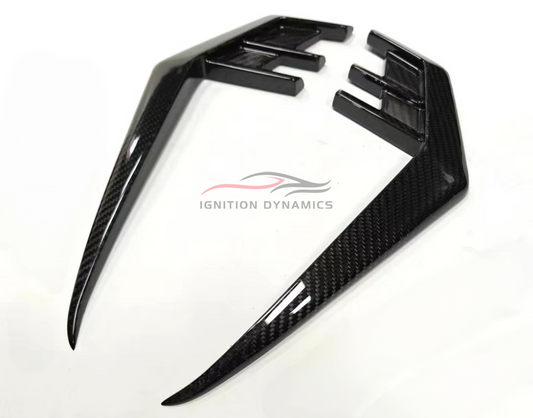 Prepreg Dry Carbon Fiber Side Vents for G22 / G23 / G26 BMW 4 Series