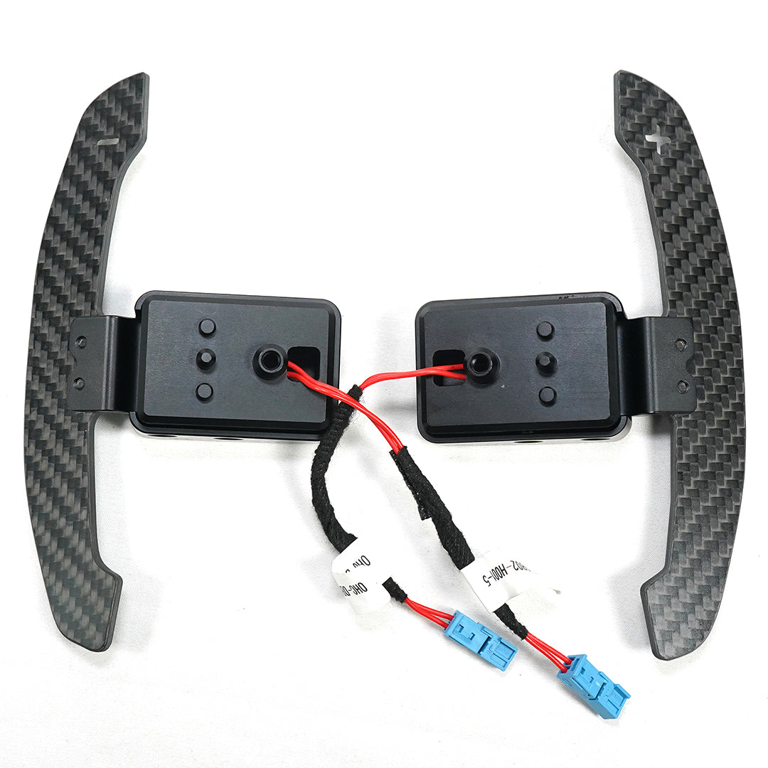 Magnetic Carbon Fiber Paddle Shifters for BMW, Audi, Mercedes & Porsche