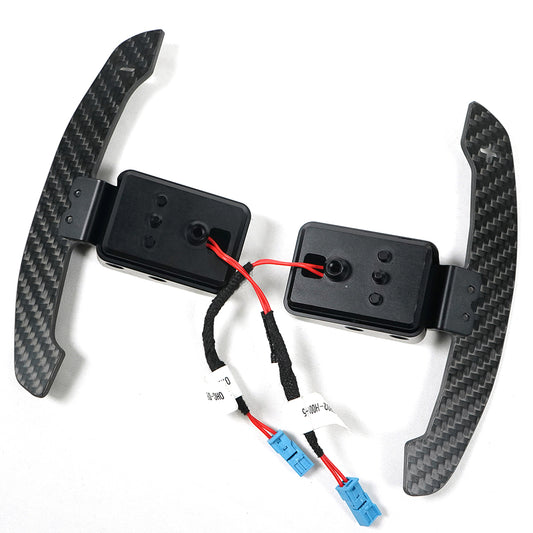 Magnetic Carbon Fiber Paddle Shifters for BMW, Audi, Mercedes & Porsche