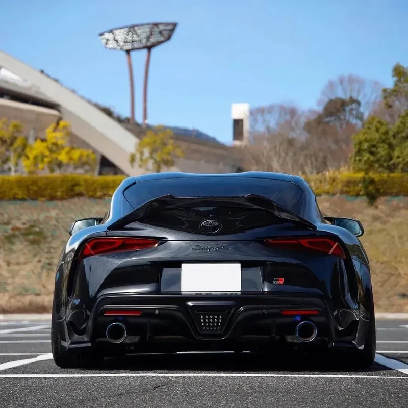 Carbon Fiber Toyota GR Supra A90/A91 V Style Ducktail Spoiler