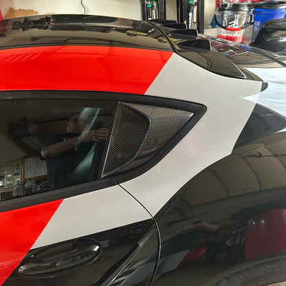 Carbon Fiber Toyota GR Supra A90/A91 RW Style Window Vents