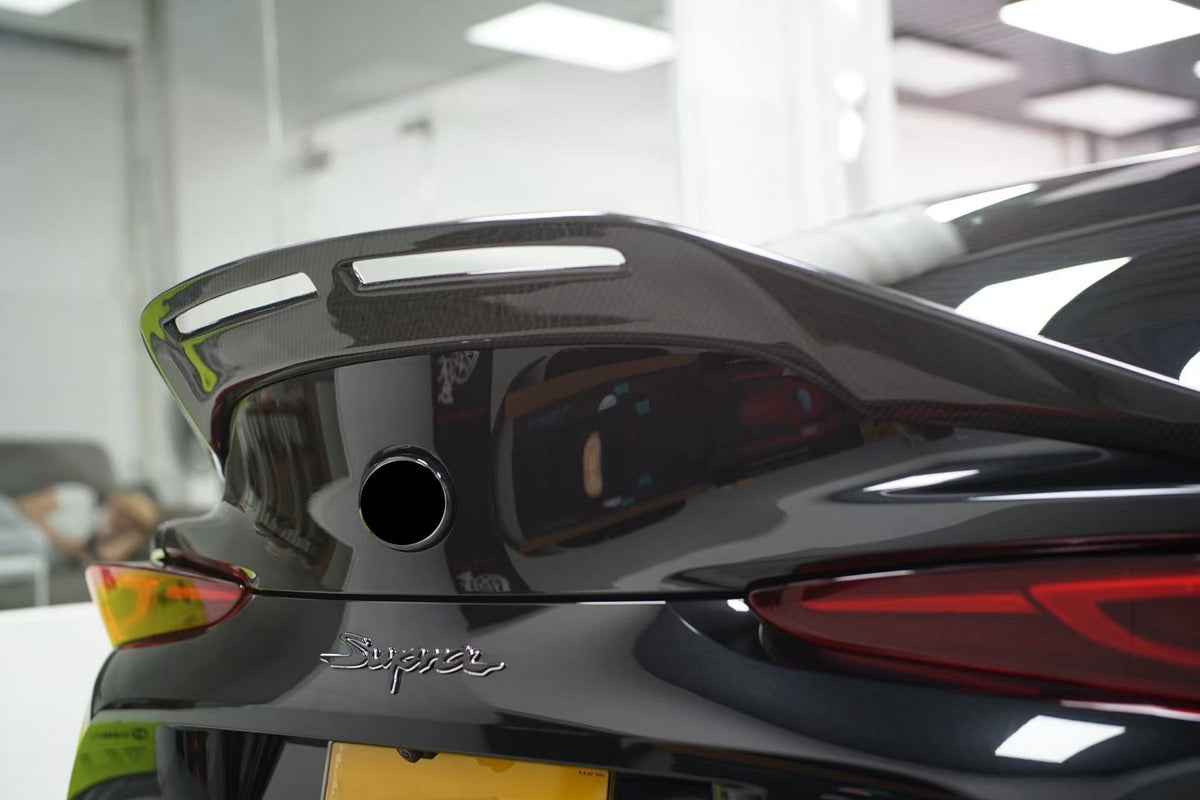 Carbon Fiber Toyota GR Supra A90/A91 RW3 Style Ducktail Spoiler