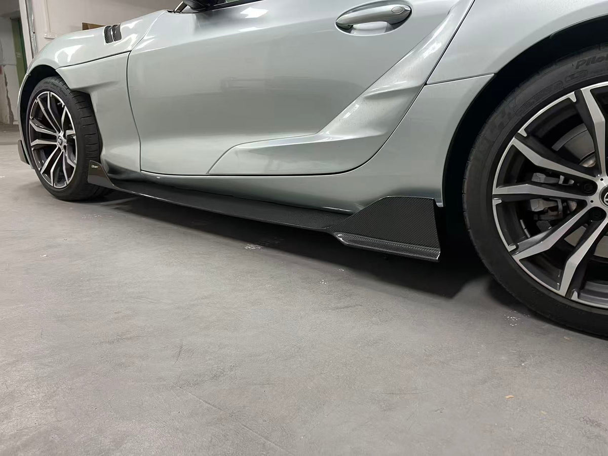 Carbon Fiber Toyota GR Supra A90/A91 CT Style Side Skirts