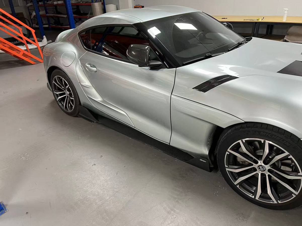 Carbon Fiber Toyota GR Supra A90/A91 CT Style Side Skirts