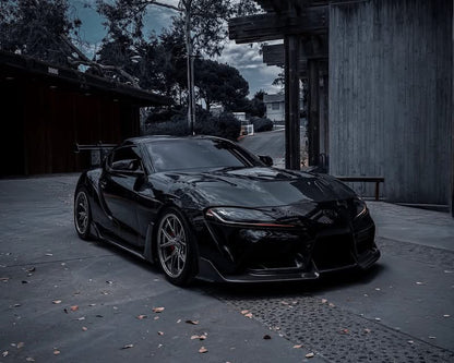 Carbon Fiber Toyota GR Supra A90/A91 AD V2 Style Side Skirts & Fenders