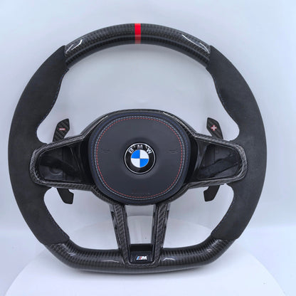 LCI Style Custom Carbon Fiber Steering Wheel for G Chassis (Retrofit All G & F Chassis Models)