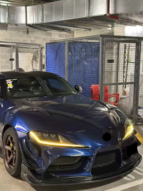 Carbon Fiber Toyota GR Supra A90/A91 VRS Style Front Lip