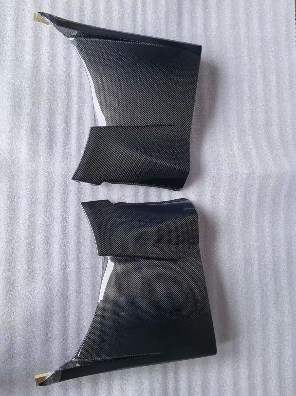 Carbon Fiber Toyota GR Supra A90/A91 AD V2 Style Fenders (without the holes for side skirts)