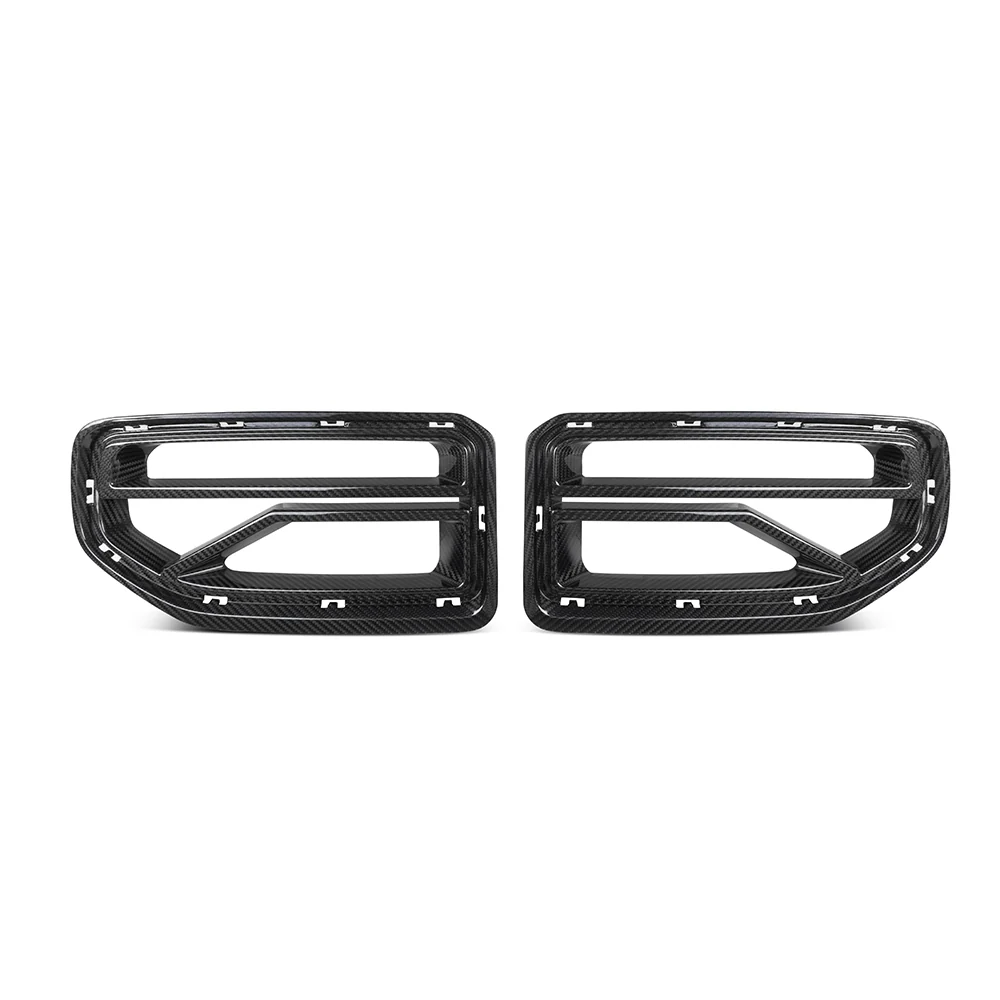 SQ V1/V2/V3 Style Dry Carbon Fiber Front Center Grille For G87 BMW M2 2023+