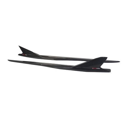 TAKD Style Prepreg Dry Carbon Fiber Side Skirts for 4 Series G22 G23 G26 i4 Coupe/Gran Coupe