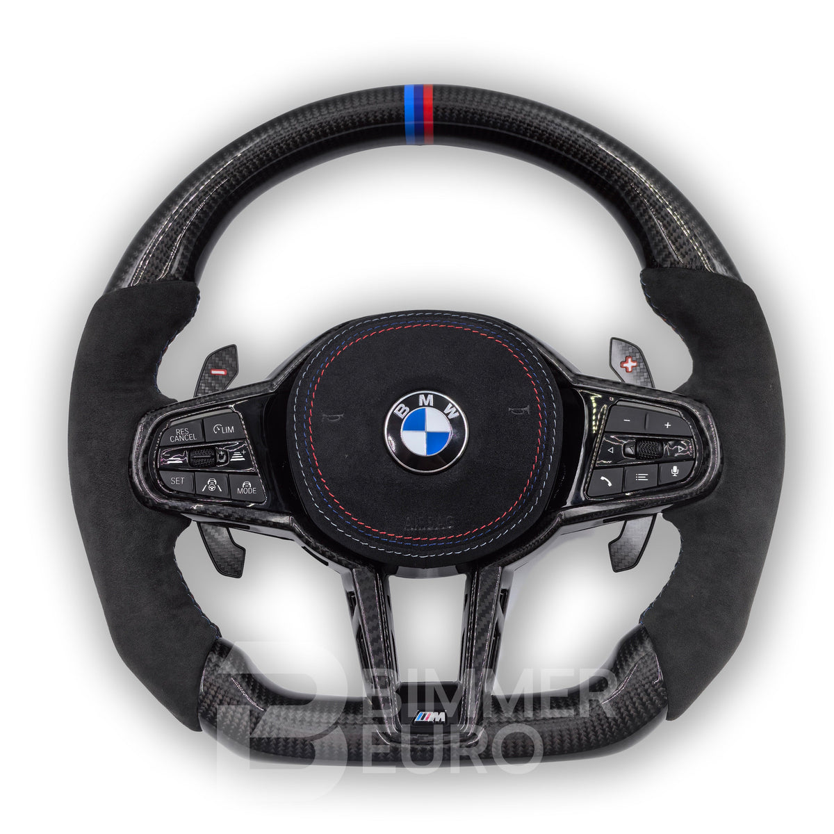 LCI Style Custom Carbon Fiber Steering Wheel for G Chassis (Retrofit All G & F Chassis Models)