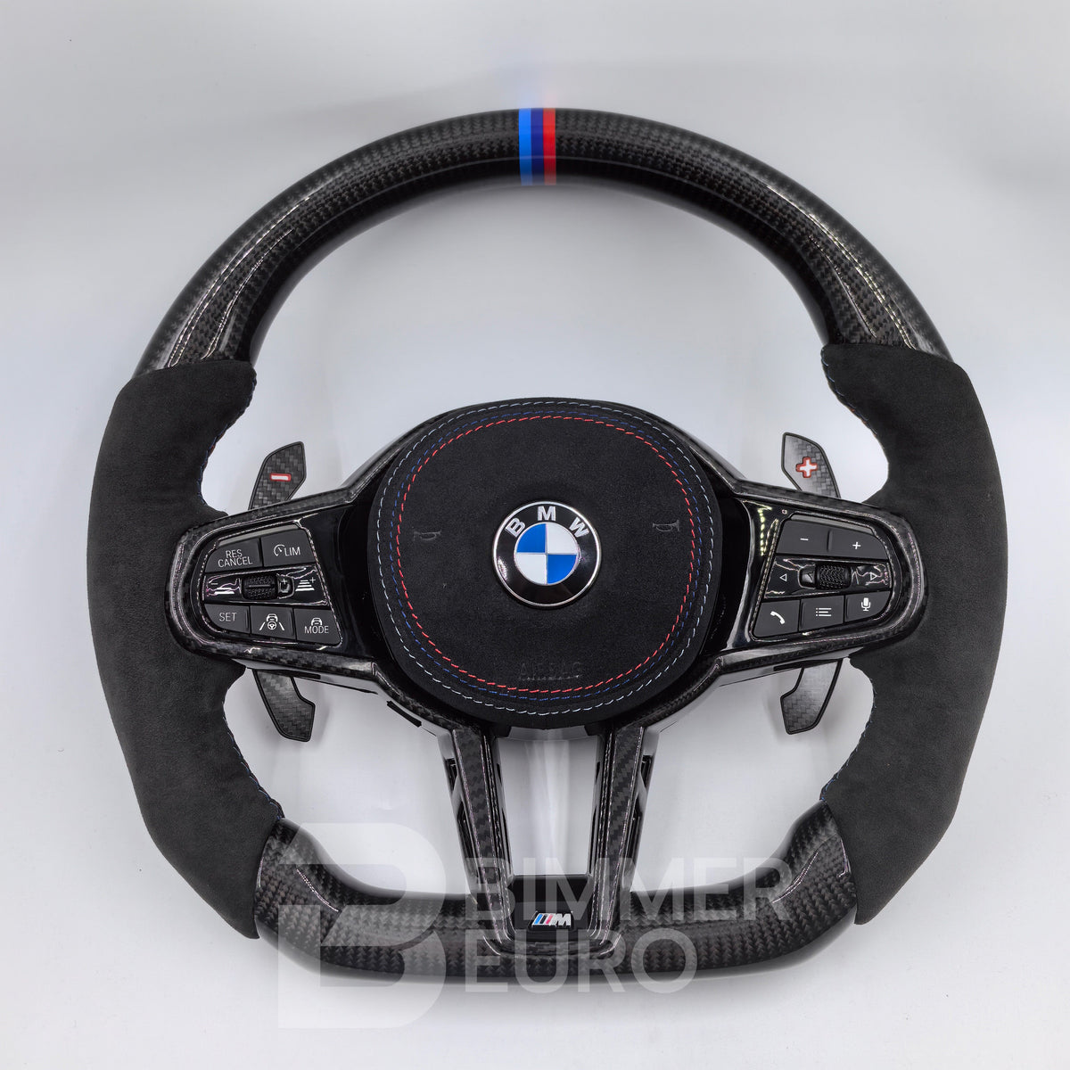 LCI Style Custom Carbon Fiber Steering Wheel for G Chassis (Retrofit All G & F Chassis Models)
