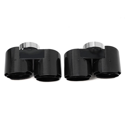 M Performance Quad Exhaust Tips for G20 330i  & 330E / G22 430i / G42 230i