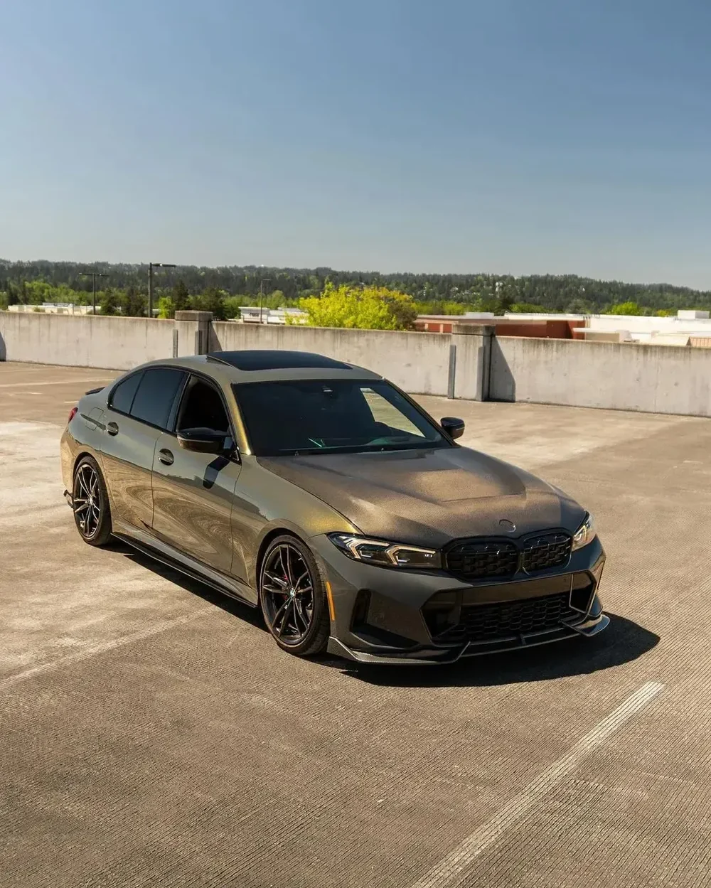 CMST Style Carbon Fiber Side Skirts for G20 G21 G28 BMW 330i M340i