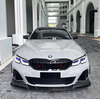 CMST Style Carbon Fiber Front Lip for G20 G21 G28 BMW 330i M340i Pre LCI