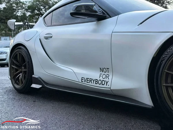 Carbon Fiber Toyota GR Supra A90/A91 AD Style V1 Side Skirts