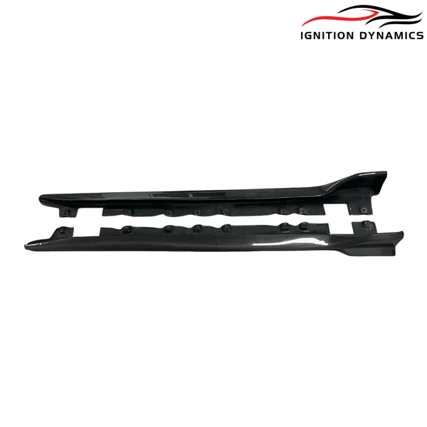 Carbon Fiber Toyota GR Supra A90/A91 AD Style V1 Side Skirts