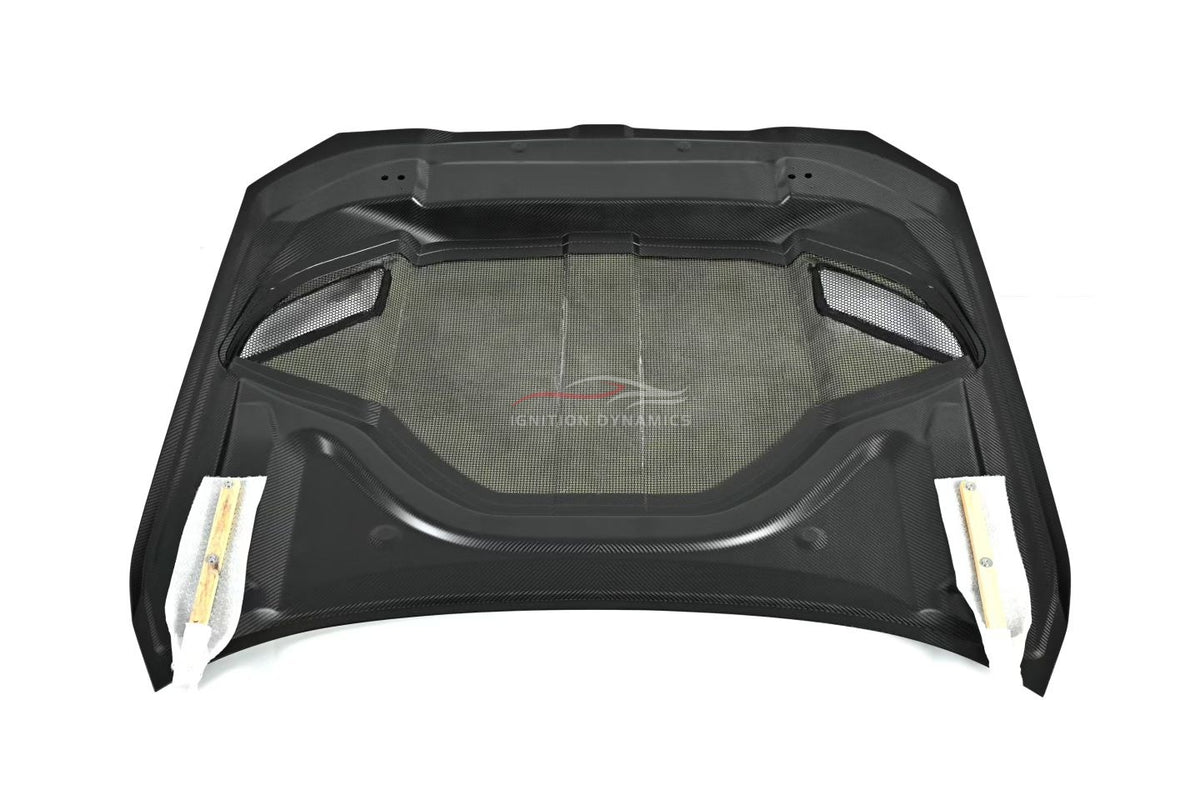 AD V2 Style Prepreg Carbon Fiber Hood - BMW G80 M3 / G82 G83 M4
