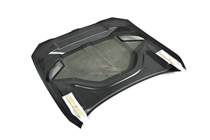 AD V2 Style Prepreg Carbon Fiber Hood - BMW G80 M3 / G82 G83 M4