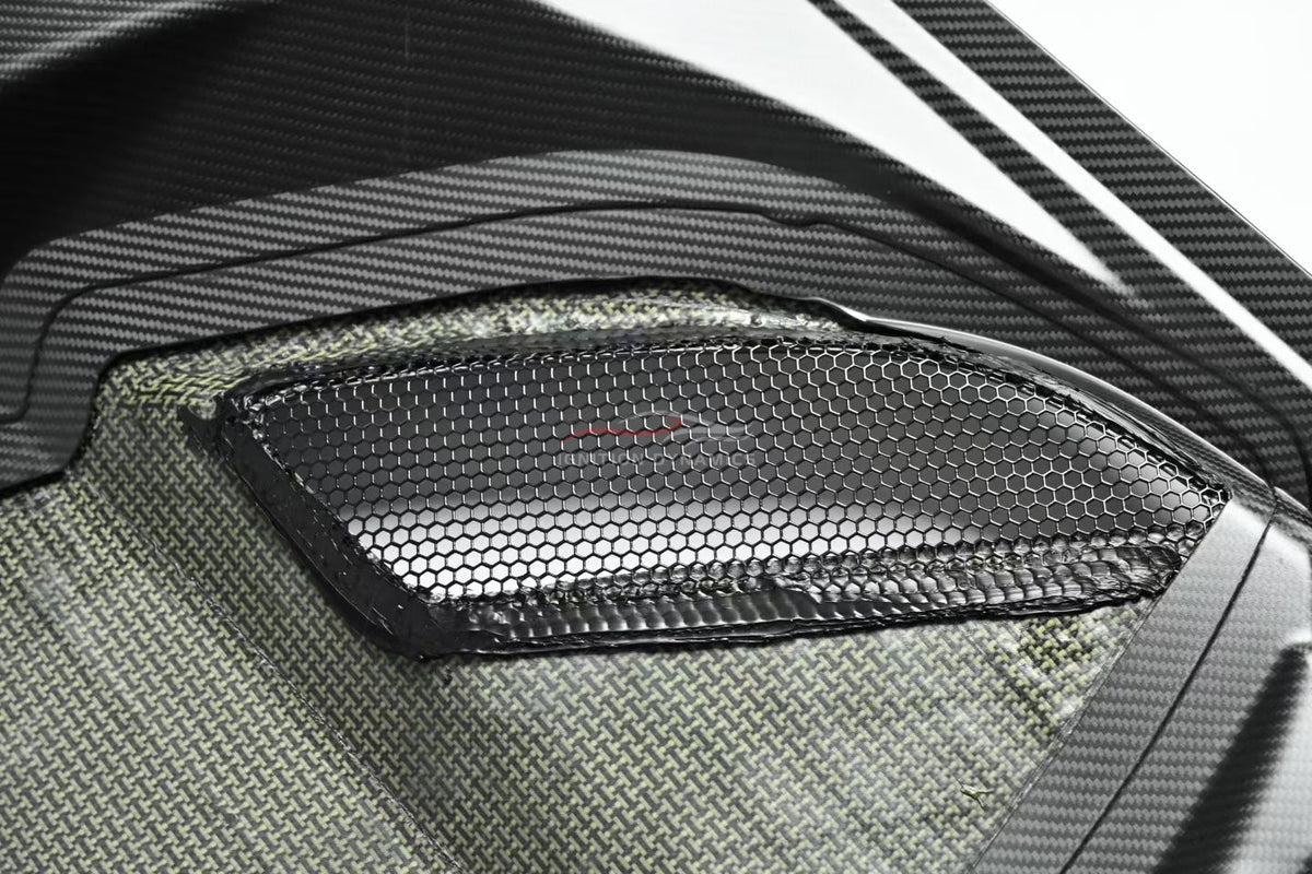 AD V2 Style Prepreg Carbon Fiber Hood - BMW G80 M3 / G82 G83 M4