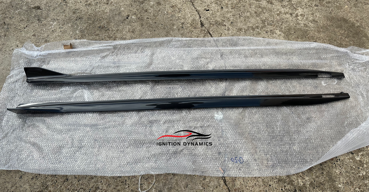 AD Style Carbon Fiber Side Skirts for G20 G21 G28 BMW 330i M340i