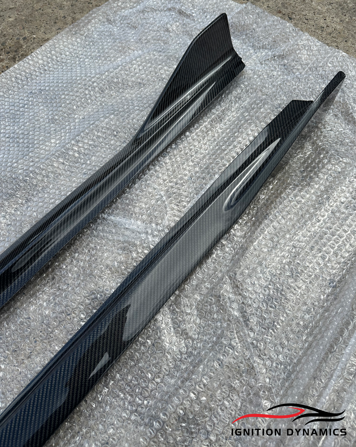 AD Style Carbon Fiber Side Skirts for G20 G21 G28 BMW 330i M340i
