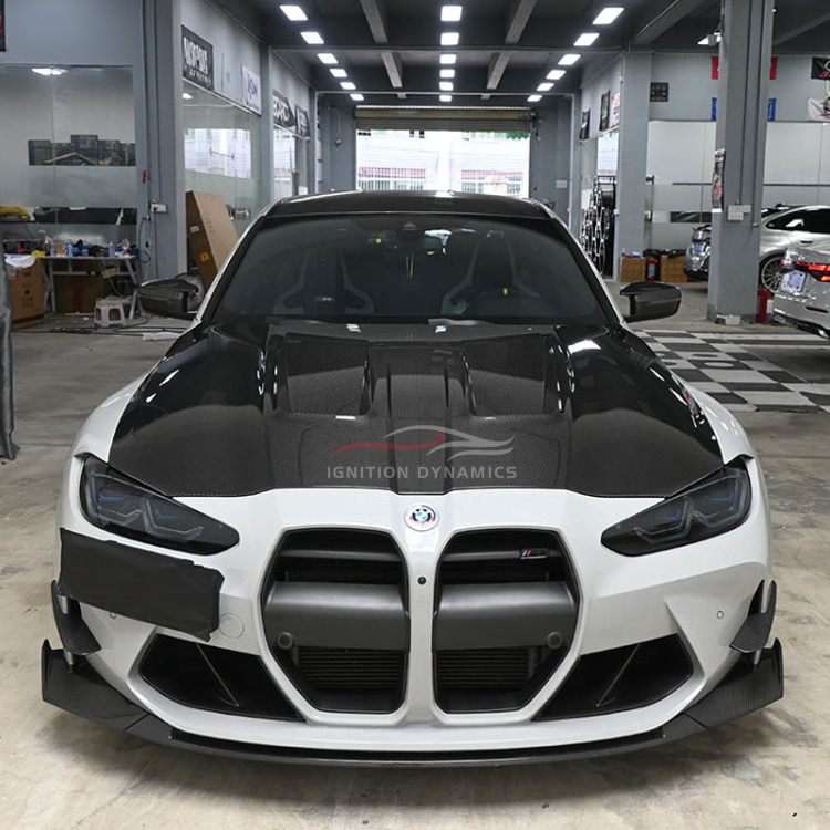 N Style Prepreg Carbon Fiber Hood - BMW G80 M3 / G82 G83 M4