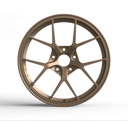 Satin Bronze Custom Forged Wheels Available in Any Style Finishes & Specs A Set of 4