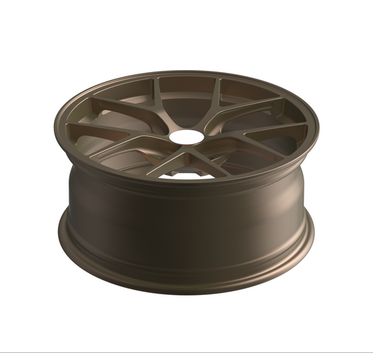 Satin Bronze Custom Forged Wheels Available in Any Style Finishes & Specs A Set of 4