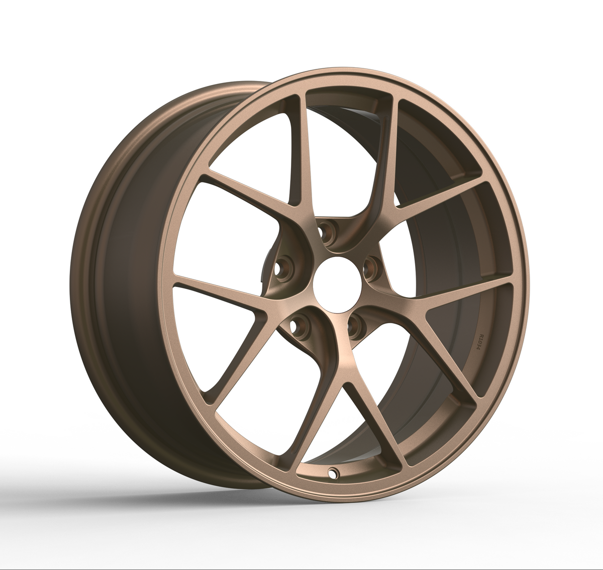 Satin Bronze Custom Forged Wheels Available in Any Style Finishes & Specs A Set of 4