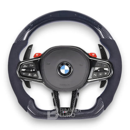 LCI Style Custom Carbon Fiber Steering Wheel for G Chassis (Retrofit All G & F Chassis Models)