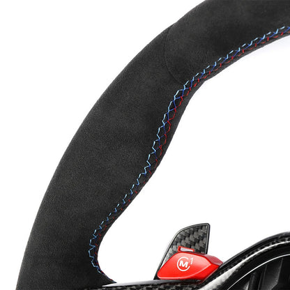 LCI Style Custom Carbon Fiber Steering Wheel for G Chassis (Retrofit All G & F Chassis Models)