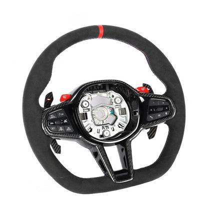 LCI Style Custom Carbon Fiber Steering Wheel for G Chassis (Retrofit All G & F Chassis Models)
