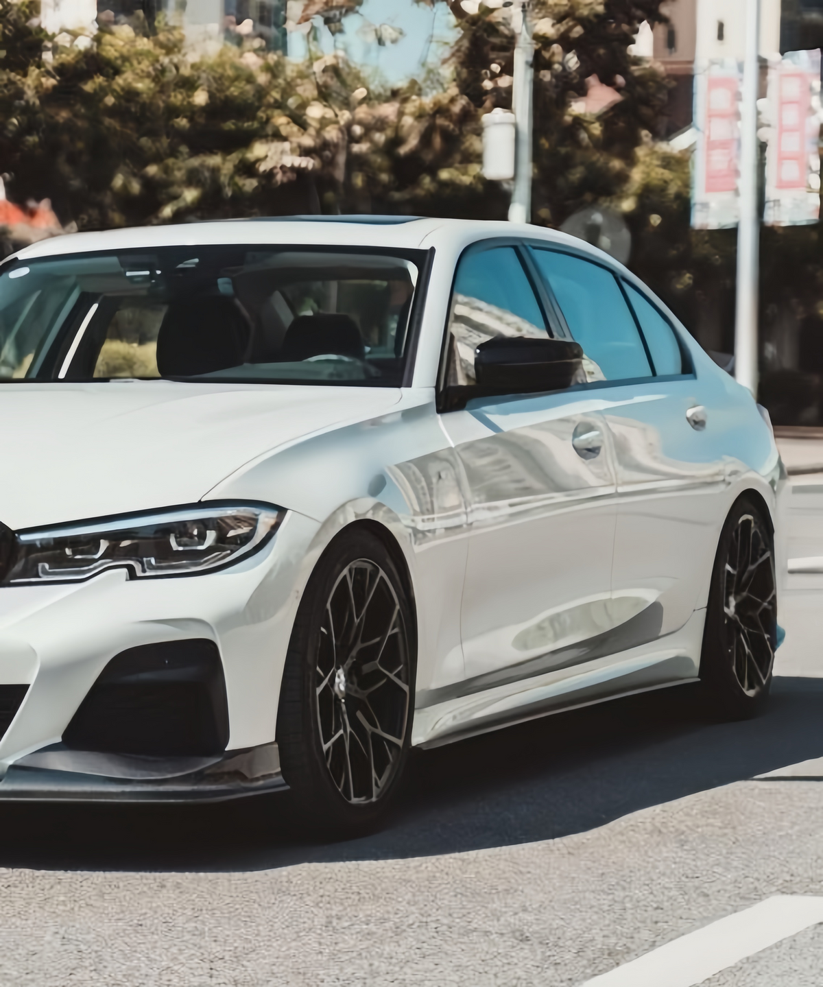 CMST Style Carbon Fiber Side Skirts for G20 G21 G28 BMW 330i M340i