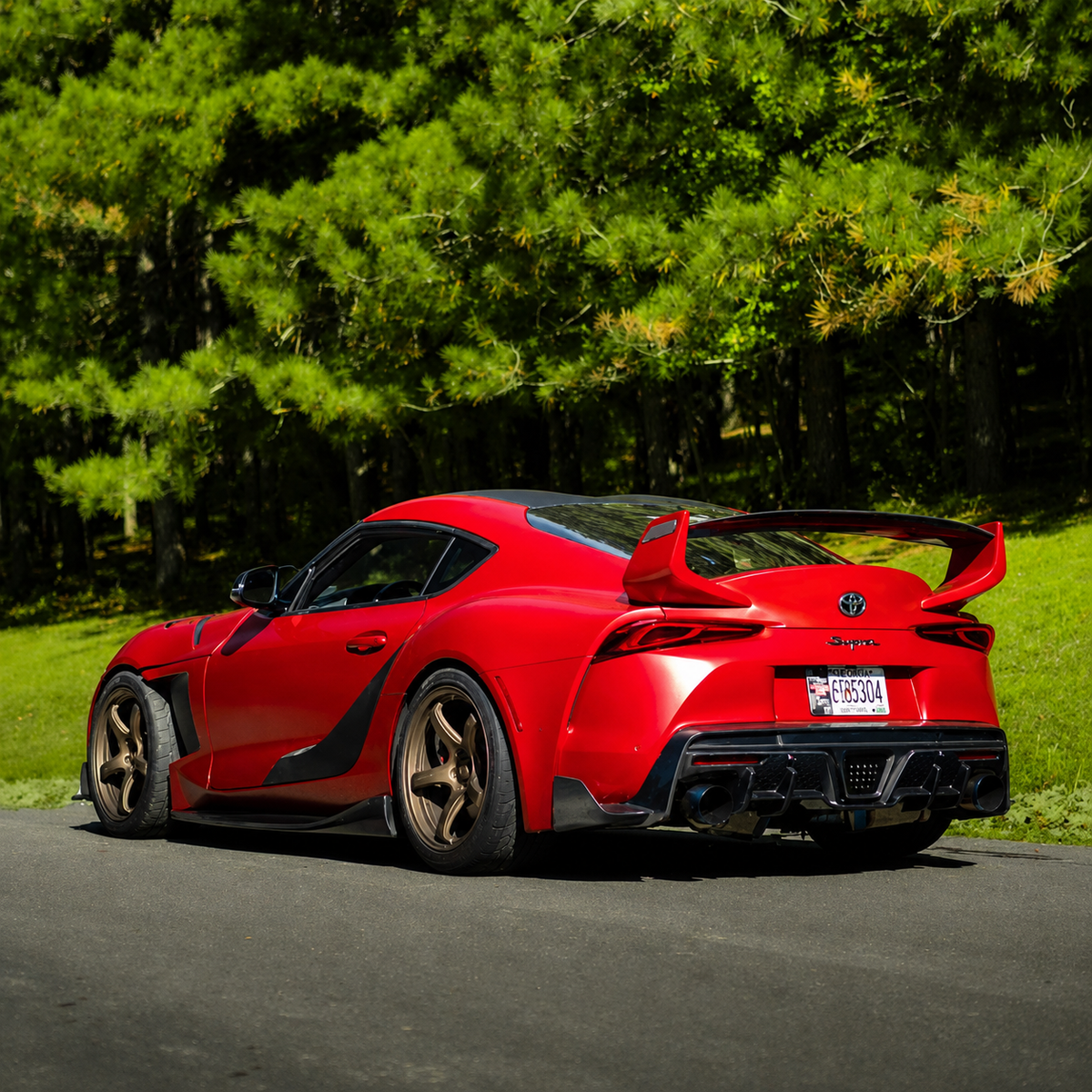 Carbon Fiber Toyota GR Supra A90/A91 VRS Style Side Skirts