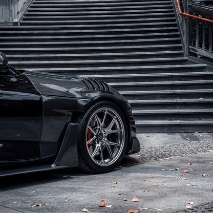 Carbon Fiber Toyota GR Supra A90/A91 AD V2 Style Side Skirts & Fenders