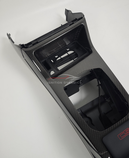 CSL Style Prepreg Carbon Fiber Center Console - BMW G80/G82/G83/G87 M2/M3/M4