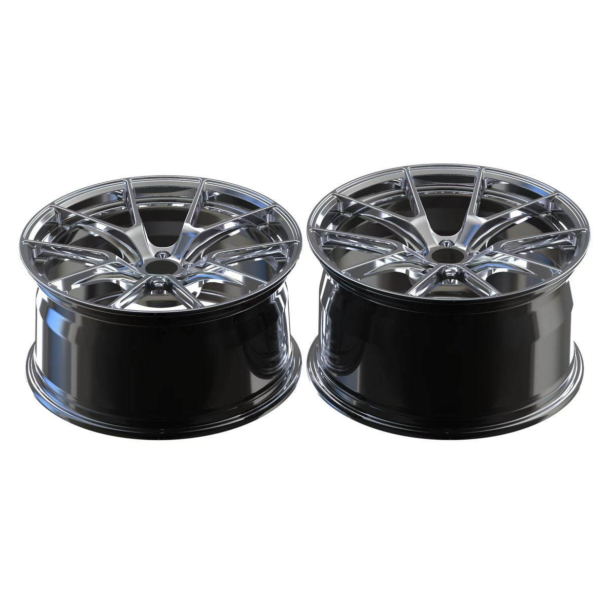Chrome Custom Forged Wheels Available in Any Style Finishes & Specs A Set of 4