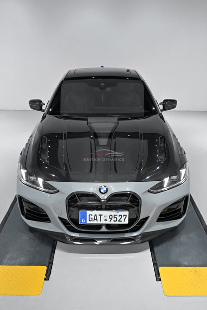 IMP Style Prepreg Dry Carbon Fiber Hood for G22 / G23 / G26 BMW 4 Series