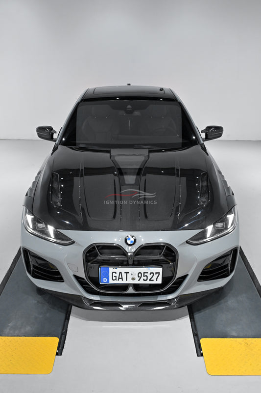 IMP Style Prepreg Dry Carbon Fiber Hood for G22 / G23 / G26 BMW 4 Series