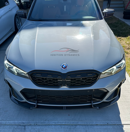 AD Style Carbon Fiber Front Lip for G20 G28 BMW 330i M340i