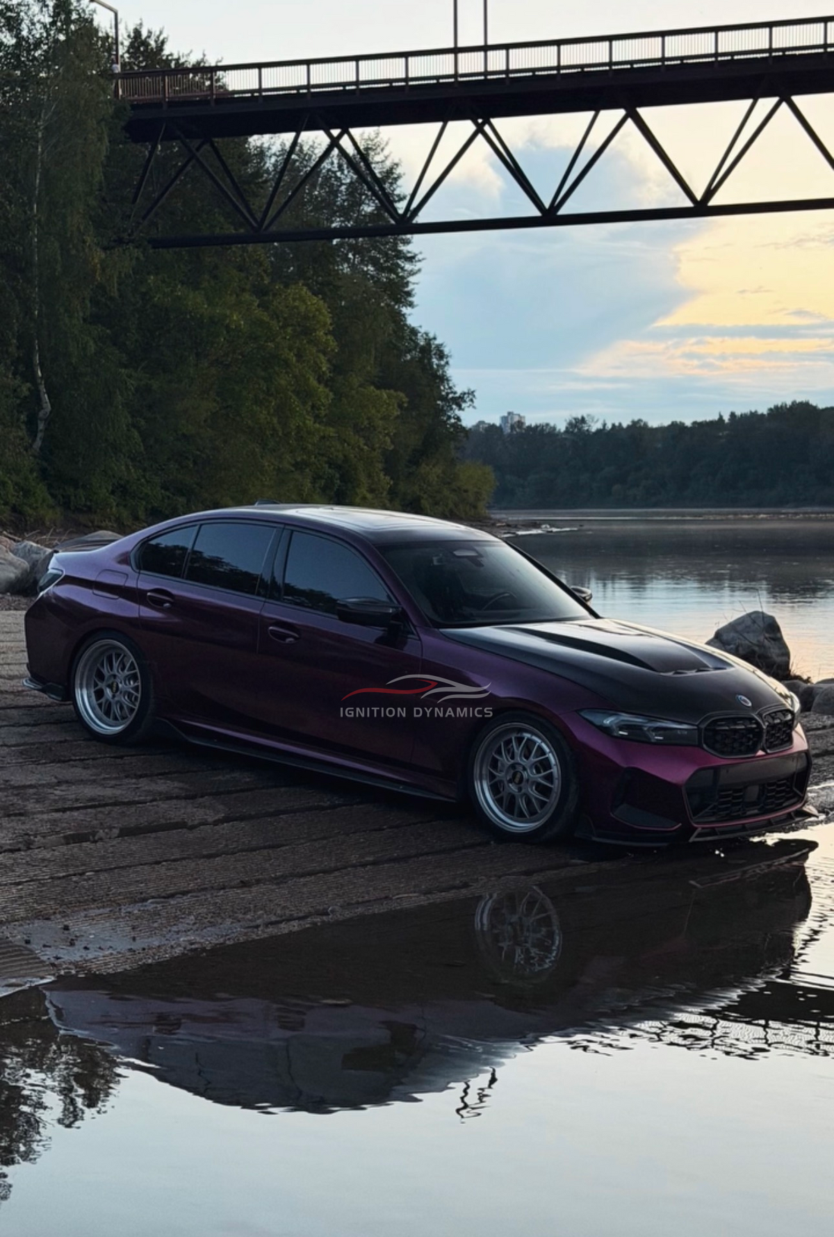 AD Style Carbon Fiber Side Skirts for G20 G21 G28 BMW 330i M340i