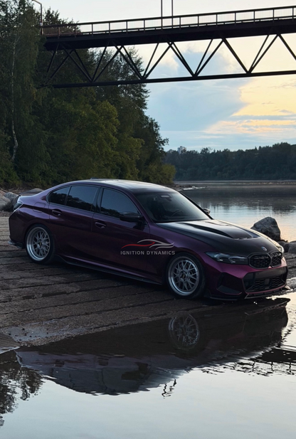 AD Style Carbon Fiber Side Skirts for G20 G21 G28 BMW 330i M340i
