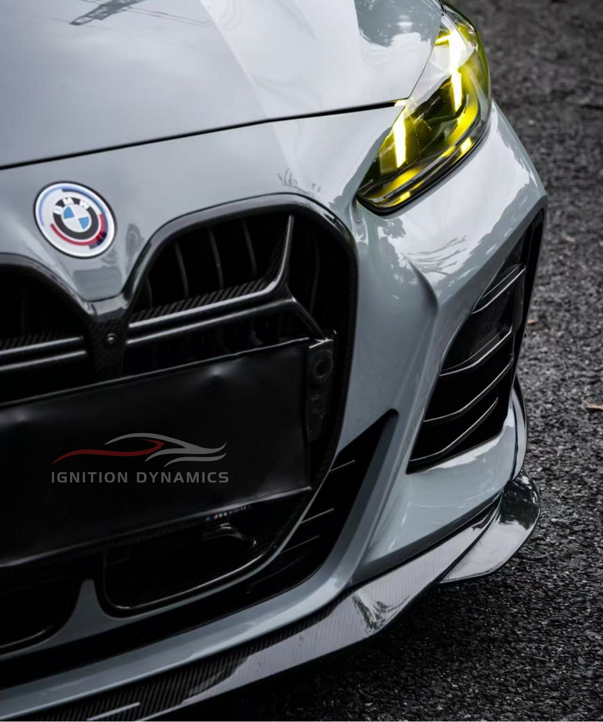CSL Style Prepreg Carbon Fiber Front Grille for G22 / G23 / G26 BMW 4 Series