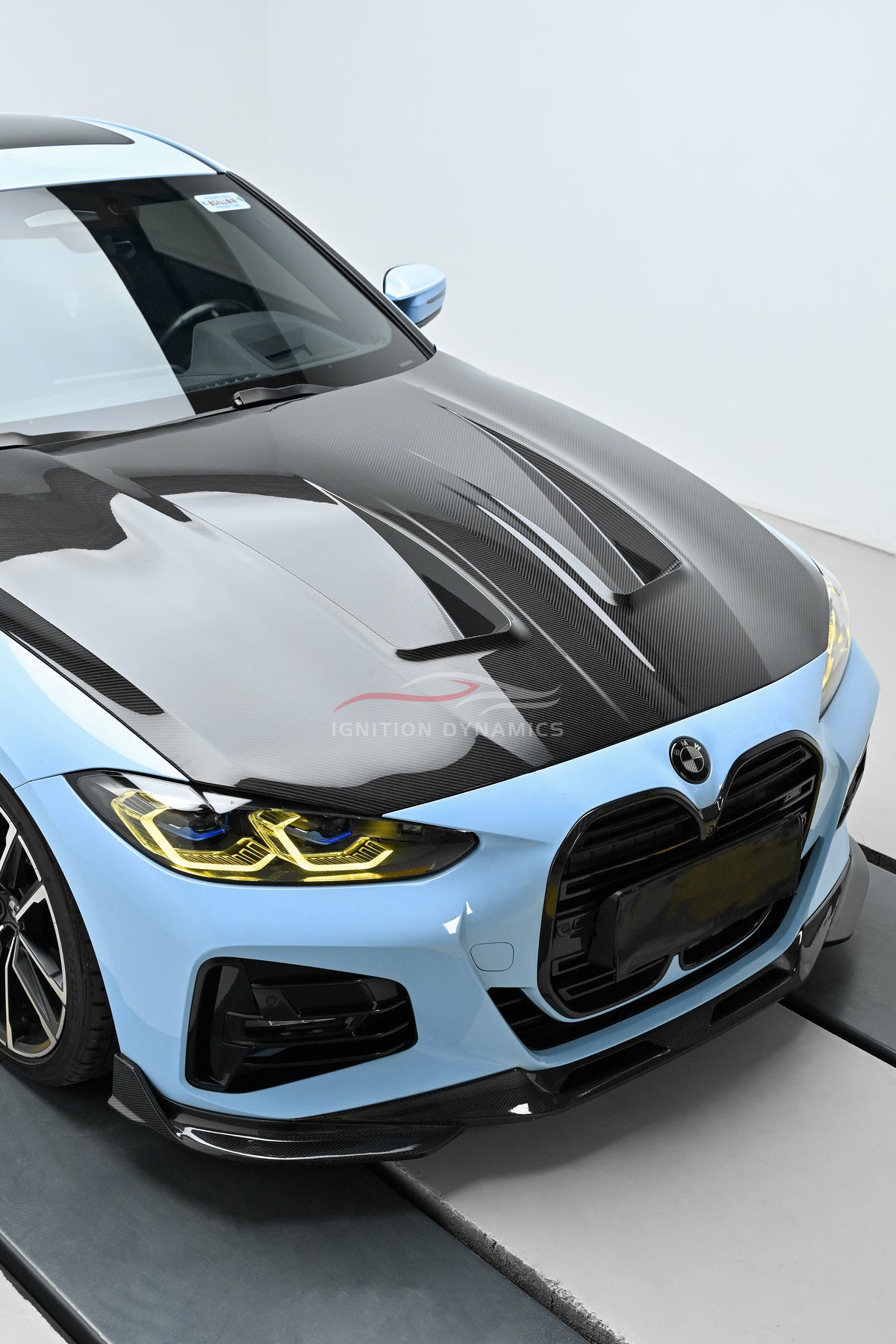 N Style Prepreg Dry Carbon Fiber Hood for G22 / G23 / G26 BMW 4 Series